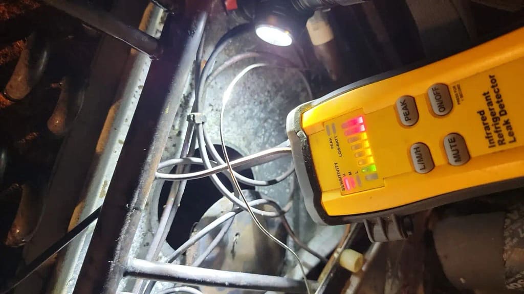 cost to repair leaking ac unit
