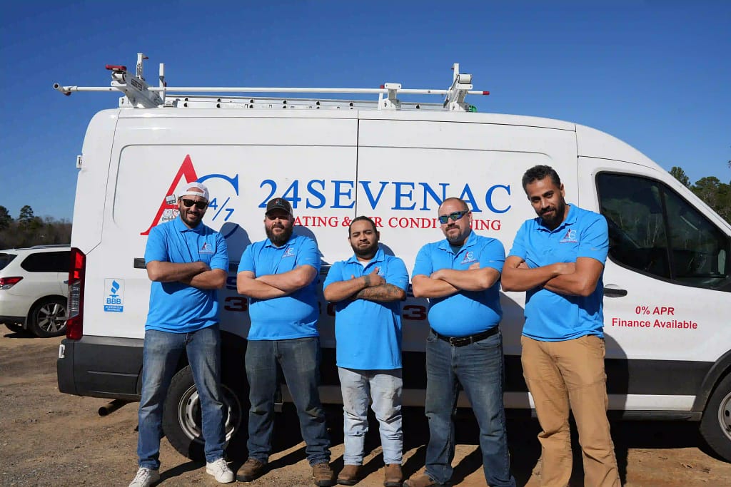 ac installation by 24sevenac in texas