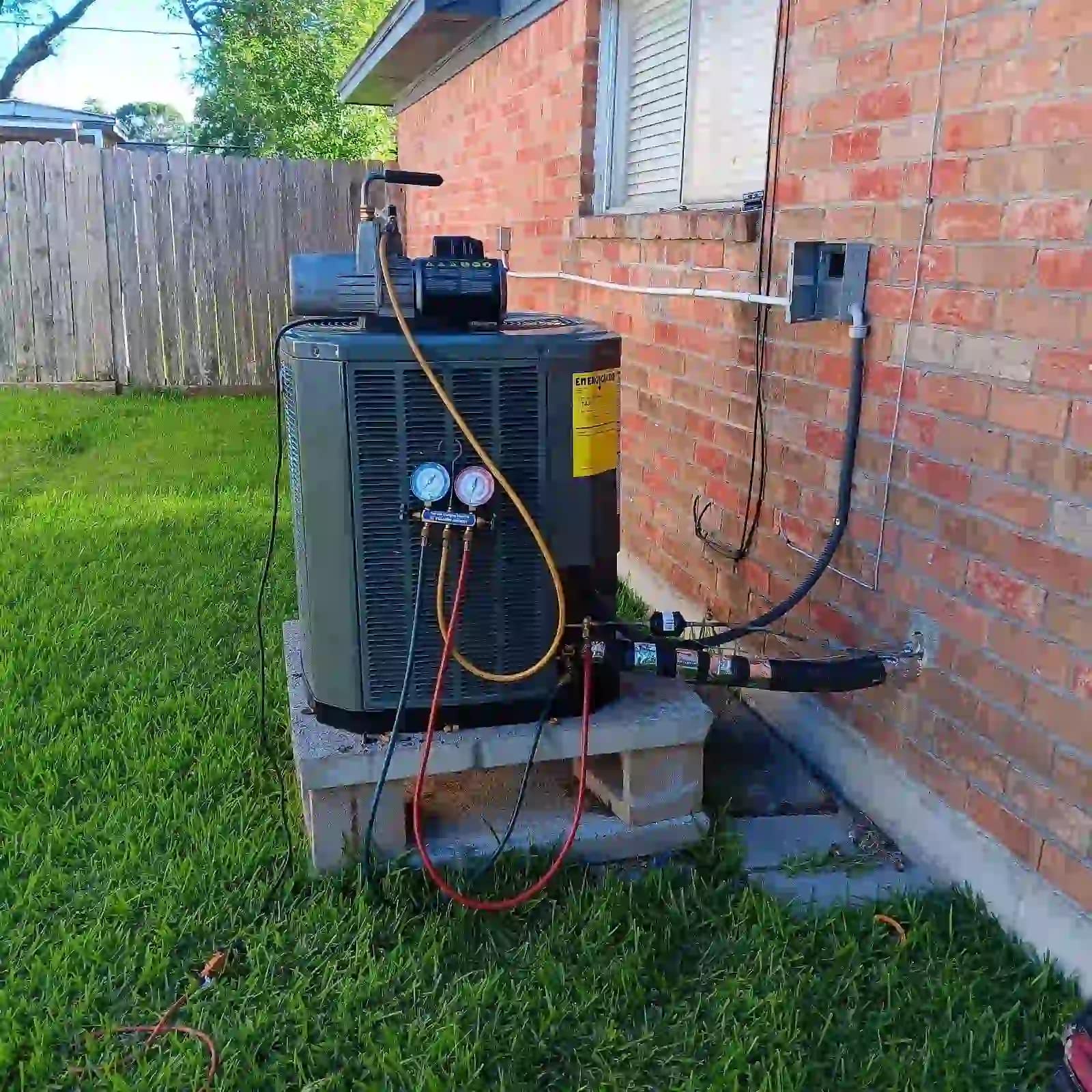 home air conditioner check up