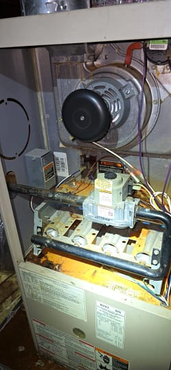 Heating system maintenance