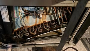 can you repair ac coil leak