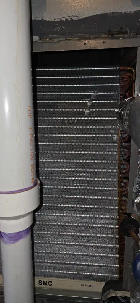 can you repair ac coil leak