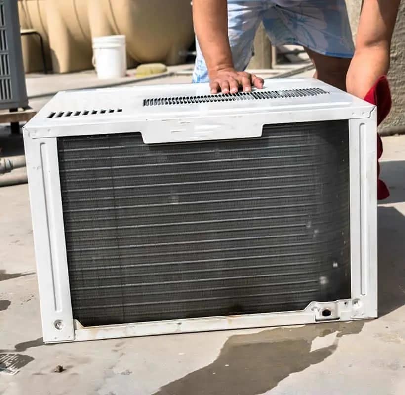 window air conditioner unit repair