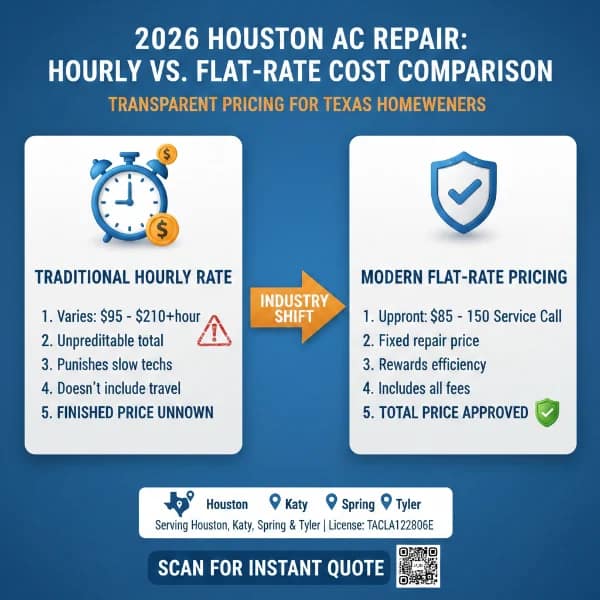 ac repair cost per hour houston