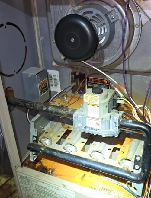 Heating system maintenance